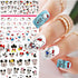 8 Pcs Nail Art Stickers Decal,Cute Cartoon Nail Decals 3D Self-Adhesive Nail Art Supplies Nail Stickers for Women Girls DIY Nail Designs Nail Deco...