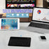 Ultra-Slim Small Bluetooth Keyboard, Portable Rechargeable External Cordless Wireless Keyboard for Android Tablet Cell Phone Samsung Smartphone iP...