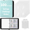 100 Envelopes Money Saving Challenge Binder with Laminated Tracker, Money Saving Challenge Budget Binder with Cash Envelopes, Savings Challenge Bo...