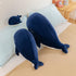 Gentle Whale Plush Toy Ultra Soft Cotton Sea Mammal Doll Cozy Companion for All Ages Children Best Birthday Gift pillow (blue 18inch)...