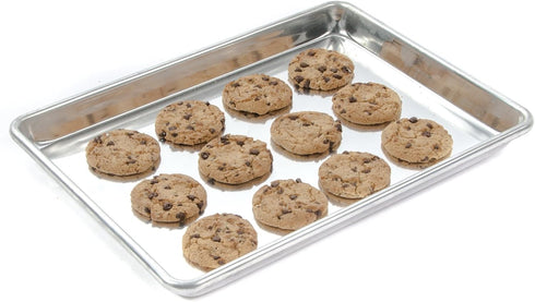 Update International Heavy-Duty 1/4 Size Cooling Rack, Wire Pan Grade, Commercial Grade, Oven-Safe, Chrome, 8 x 10 Inches, Set of 2...