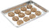 Update International Heavy-Duty 1/4 Size Cooling Rack, Wire Pan Grade, Commercial Grade, Oven-Safe, Chrome, 8 x 10 Inches, Set of 2...