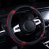eing Steering Wheel Cover for Car,Truck, SUV and More, Universal 15 inch, Anti-Slip,Sporty and Soft - Black&Red Wine...