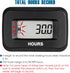 Runleader Digital Hour Meter,DC 5V to 60V for Riding Lawn Mower Tractor Golf Cart Forklift RV Motorhome Milling Machine etc. (1)...