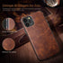 LOHASIC for iPhone 11 Pro Case, Thin Slim Leather Luxury Business PU Soft Flexible Non-Slip Grip Full Body Shockproof Protective Phone Cover Cases...