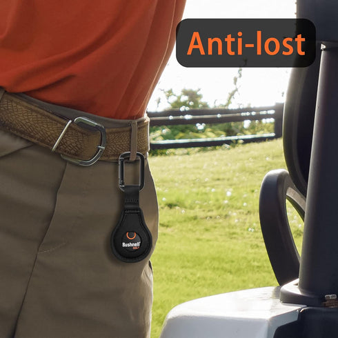 Neoprene Protective Case for Bushnell Wingman/2 Golf GPS Speaker Button, Carabiner Anti-Lost Holder...