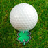 2 Pcs Clover Golf Ball Marker with Golf Hat Clip for Women...