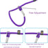3Pcs Slip Lead Dog Leash, 7FT Slip Leash for Puppy Training, Slip Leads for Dogs with Padded Handle, Strong Nylon Rope Leash, 1/4" Adjustable Wais...