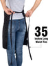Xornis 2 Pack Adjustable Bib Aprons with 2 Pockets Apron for Women Men Kitchen Cooking Chef, Black...