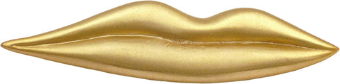 Lips Lapel Pin - Gold Plated - Man Ray Art Inspired Brooch...