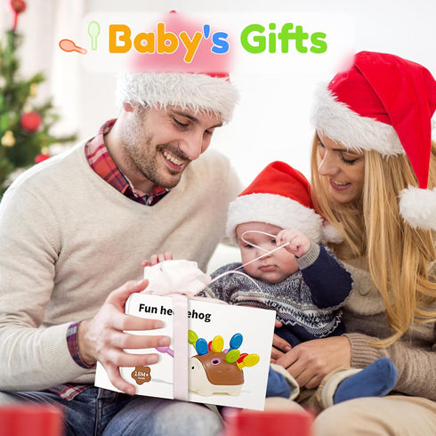 Learning Toys for Toddler aged 18M+, Fine Motor and Sensory Hedgehog Toys for Baby Ages 18+ Months, Montessori Hedgehog Toys, Early Educational To...