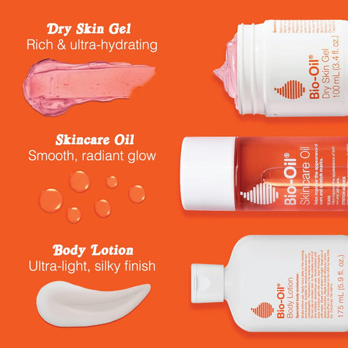 Bio-Oil Dry Skin Gel, Face and Body Moisturizer, Fast Absorbing Hydration, with Soothing Emollients and Vitamin B3, Non-Comedogenic, 1.7 oz...