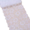 5 Yards Width 6.3 Inch Stretch Lace Trim Fabric Elastic Lace Flowers Ribbon for Garment Craft Embellishment Wedding Baby Shower Table Decorations ...