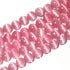 8mm Pink Cat Eye Beads Round Semi Precious Gemstone Loose Beads for Jewelry Making (47-50pcs/strand)...