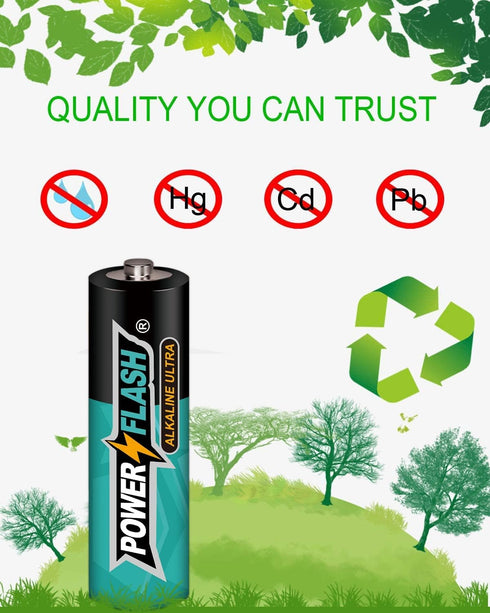 AA Batteries with Fresh Date - 24 Industrial Pack - Ultra Long Lasting All Purpose Double A Alkaline Battery (24 Count Pack)...