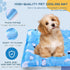 Cooling Mat for Dogs 19.7 X 23.6 Inch, Pet Cooling Mats for Dogs, Water Injection Dog Cooling Mat for Summer, Easy Washable Cooling Pad for Dog, P...