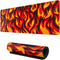 Cool Fire Novelty Mouse Pad Gaming XL Large Mousepad Desk Mat Long Extended Big Keyboard Pads Table Accessories for Gaming and Office Pc Laptop Co...