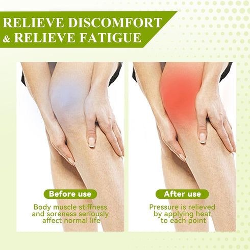 Knee Patches, Heat Patches for Joint Back Shoulder Neck, Warming Herbal Patches for Knee Patch, Wormwood Extract Sticker for Knee for 8 Hours, for...