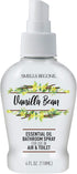 SMELLS BEGONE 4 oz Essential Oil Air Freshener Bathroom Spray - Eliminates Bathroom & Toilet Odors - Made with Essential Oils - Vanilla Bean Scent...
