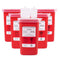 Alcedo Sharps Container for Home Use and Professional 1 Quart (5-Pack), Biohazard Needle and Syringe Disposal, Small Portable Container for Travel...