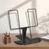 Book Stand for Reading, Adjustable Reading Rest Book Holder, Documents Holder, Sturdy Typing Stand for Recipes Textbooks Tablet Music Books(Black)...