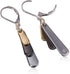 Nine West "Metal Motion" Tri-Tone Shaky Drop Earrings, Multi...