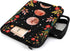 13" 13.3" Laptop Sleeve chromebook case Adjustable Shoulder Strap with Handle Accessory Pocket (Flowers Moon)...