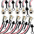 Lsgoodcare 10Pack 5.5 x 2.5 MM 10A DC Power Jack Socket Dc-099 30V Threaded Female Mount Connector Adapter with 3.94Ich 18Awg Cable...