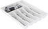 Silverware Drawer Organizer with 6 Sections and Nonslip Tray - For Kitchen Flatware and Cutlery, Office Supplies, and Makeup Products by Lavish Ho...