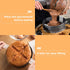 GeeRic 100 Pcs Baking Parchment Paper, 8 inch Round Cake Pan Liner with Lift Tab, Non-Stick Precut Baking Parchment for Baking Cookies, Bread (Whi...