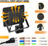 Motion Sensor Flood Light Outdoor, 20W Plug in Motion Sensor Light with 4.9ft Cord, IP66 Waterproof Floodlights with Photocell 6000K Super Bright ...
