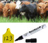 Ear Tag Marking Pen, Black, with Special Ink Penetrates Into Cattle Livestock Ear Tags, Long Lasting Not Fading...