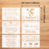 Farmhouse Kitchen Stencil for Painting on Wood,6 Pieces Farmhouse Kitchen Reusable Stencil,Bakery Sign Coffee Painting Templates for DIY Home Deco...