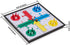 Yellow Mountain Imports Ludo Magnetic Folding Travel Board Game Set - 9.8 Inches - Portable Classic Strategy Game Set...
