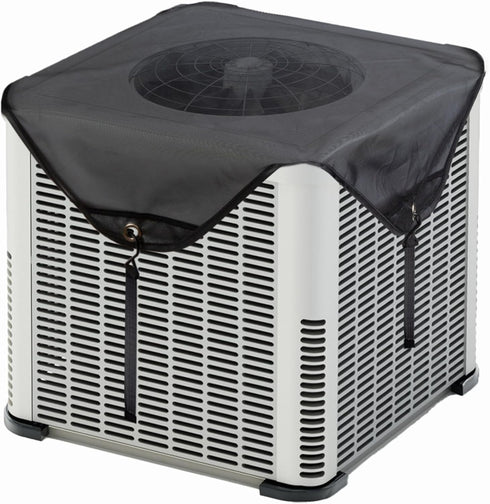 All-Season Mesh Air Conditioner Cover, Outdoor Outdoor Defense Mesh Air Conditioner Cover, Use Elastic Cord to Prevent Debris Remaining, Waterproo...