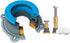 Danco 10879 All-in-One Toilet Installation Kit with Perfect Seal Wax Ring & Zero Cut Bolts, Blue and Gray, 1-Pack...