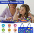 8 in 1 Busy Board Montessori Toy for Toddlers 1-3 Years Old Boy & Girls Gifts,Educational Travel Toys Sensory Board for Learning Fine Motor Skills...