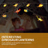 LED Dinosaur String Lights for Bedroom Battery Operated, Perfect for Boys Room, Tent, Garden, Patio, Christmas Tree Decor (12LED Dinosaur Lights)...