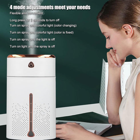 1000Ml Small Humidifier, Desk Humidifier Bedroom Humidifier for Bedroom Travel Office Humidifiers Heating Cooling Air Quality Humidifiers...