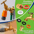 32 Size 258 Pcs Hose Spigot Repair Washer Assortment Kit for Assorted Outdoor Faucet Garden Hose Valve Stem Worn Out Plumber Outside Faucet Bib Sh...