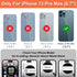 iCoverCase Compatible with iPhone 13 Pro Max Wallet Phone Case with Card Holder for Women, RFID Blocking Embossed PU Leather Wrist Strap Case 6.7 ...