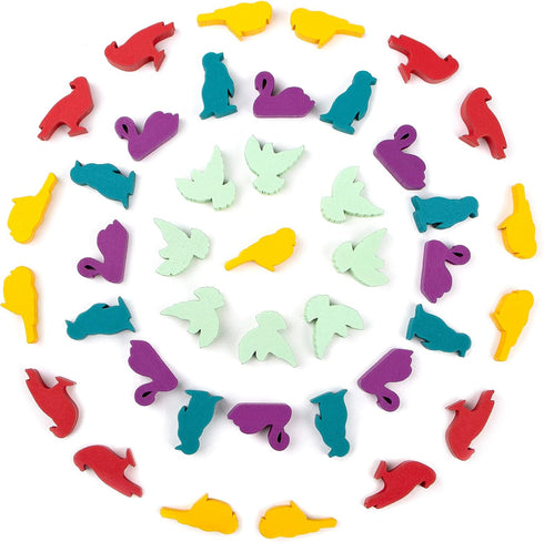 TowerRex Wingspan Player Tokens Set - Player Tokens - Wingspan Board Game Upgrade Kit...