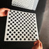 Dots Stencils - 4 Pcs Polka Dot Stencils, Assorted Sizes, Reusable Mylar Plastic Templates for DIY Crafts | Painting on Wood, Furniture, Walls, Sc...