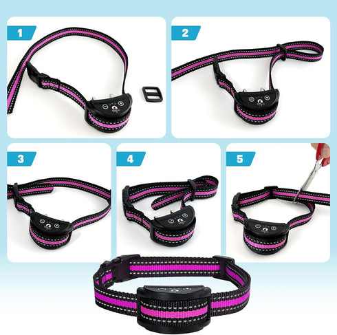 Replacement Collar for Shock Training Bark Collar,Dog Shock Collars Replacement, Nylon Replacement Collar Strap for E Collar Wireless Dog Fence Re...