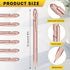 12 Pcs Ballpoint Pen with Stylus Tip,2 in 1 Stylus Ballpoint Pen,Metal Stylus Pen,Rubberized Soft Touch Ballpoint Pen for Touch Screens Tablet,Bla...