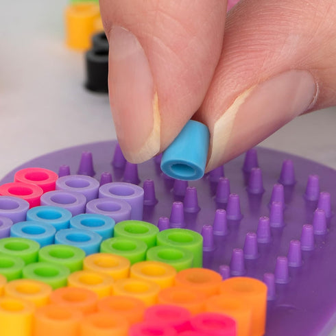 Perler Beads Funfusion: Large Clear Interlocking Pegboards...