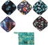 5 XS Panty Liners 1 Wet Bag Cloth Menstrual Pads Reusable Washable (Deers, XS Panty Liners)...