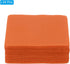 PATIKIL 3.9 x 3.9" Square Carpet Spot, 24Pcs Floor Spot Marker Waterproof Nylon Line Up Sign Decoration for Classroom, Orange...