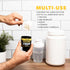 Protein Powder Container to Go - Travel Water Bottle Funnel for Mixes, Portable Pre Workout Supplement Containers & Dispenser Funnels, Mini Prewor...