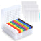 100pcs 2ml vials with caps Plastic Cryogenic Test Tubes with caps lab cryovial Tube Container with 30pcs 3ML Dropper Pipette...
